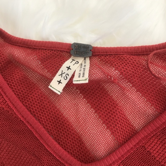 Free People sheer tunic size Xtra Small - Picture 8 of 8